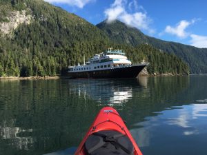 Alaskan Dream Cruise Kayaking at Baranof Island