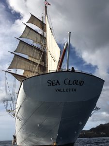 Caribbean Ian Sea Cloud under full sail